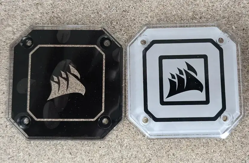 CPU Block with interchangeable plates