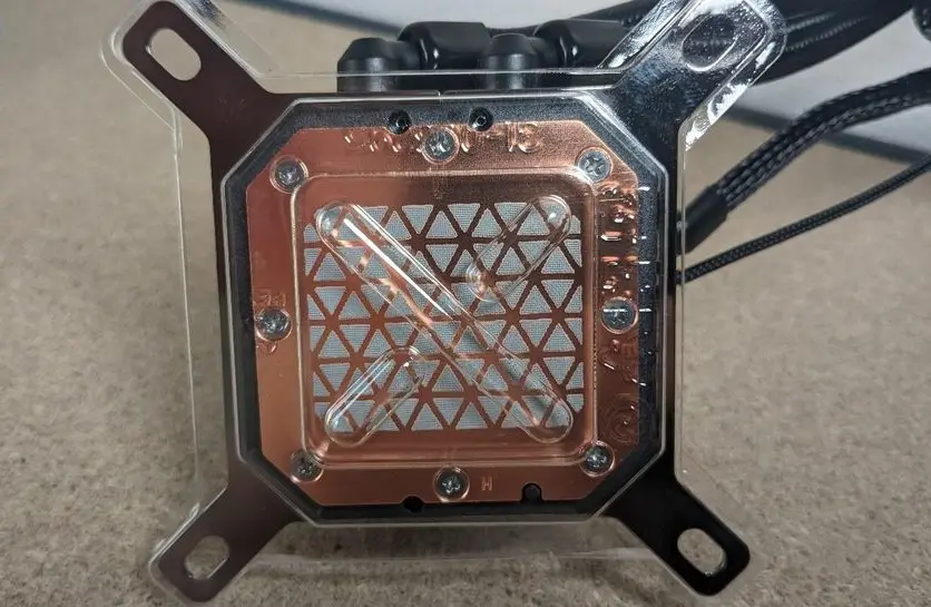Full Copper CPU plate