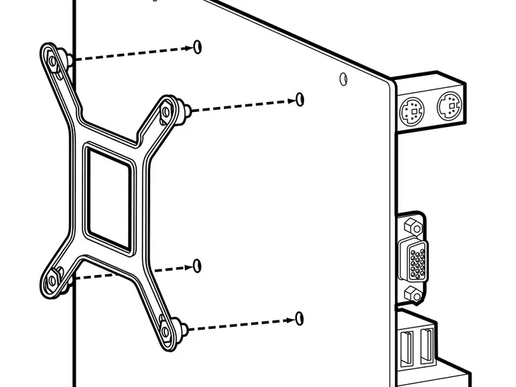 Secure-the-backplate