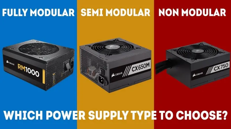 PSU Modular semi-modular non-modular.