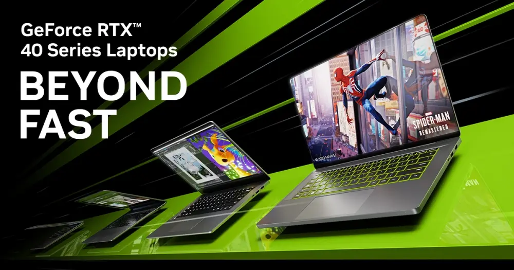 GPUs Nvidia GeForce RTX 40 series for mobile