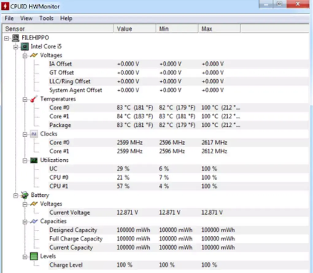 HWMonitor