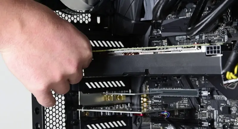 PC cleaning remove graphic card