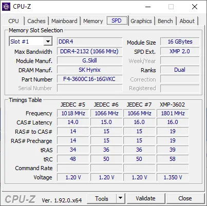 cpu-z ram