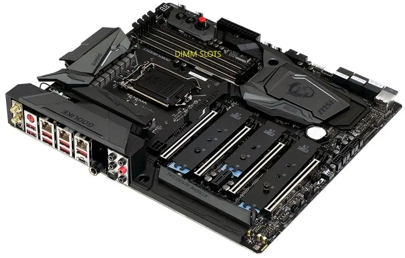 DIMM slots