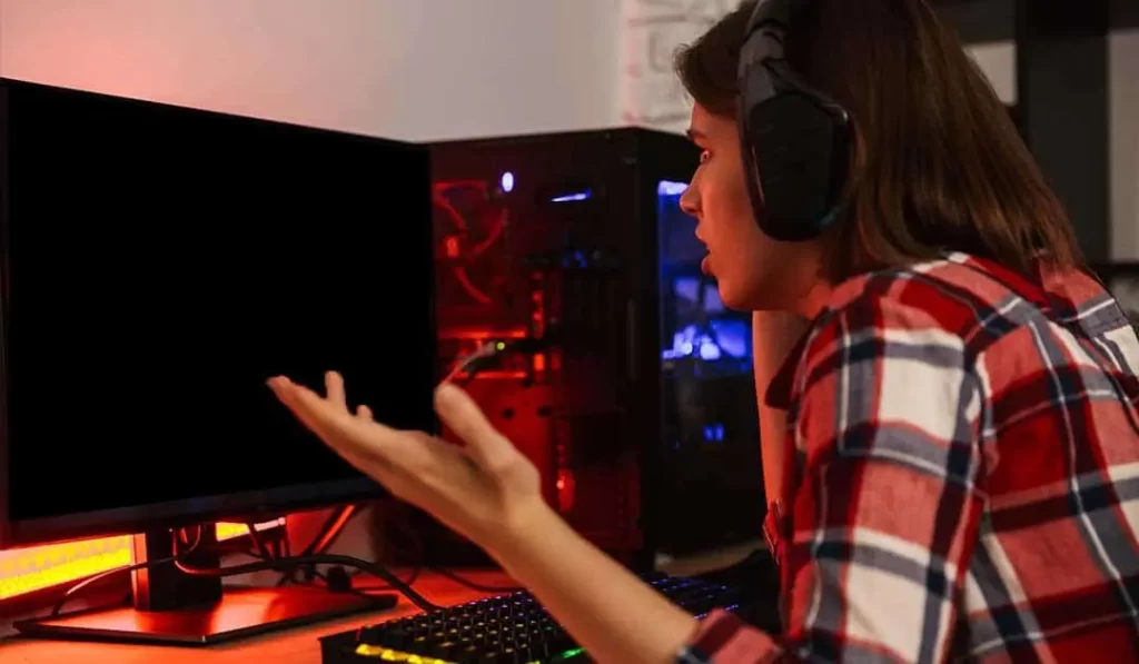 black screen in gaming