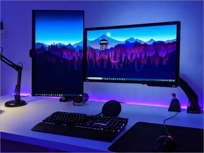 Οθόνη υπολογιστή Ultrawide ή διπλή