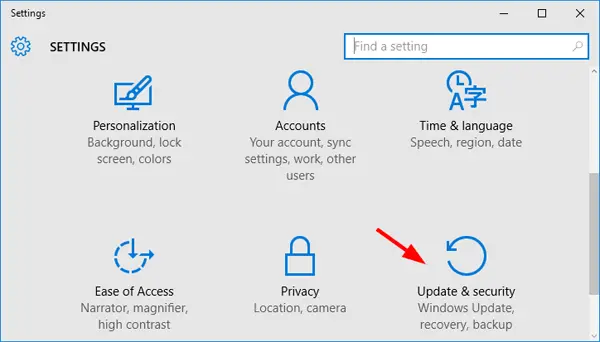 windows 10 update and security