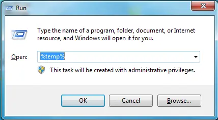 delete Temp files