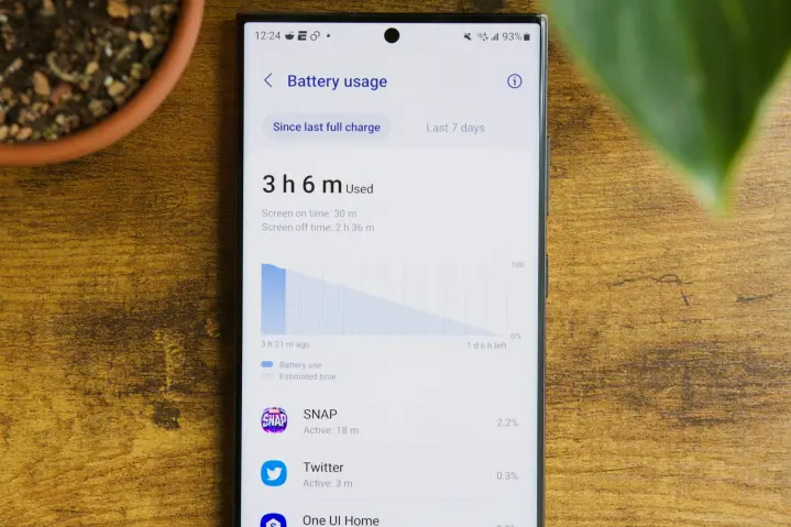 Samsung Galaxy S24: battery