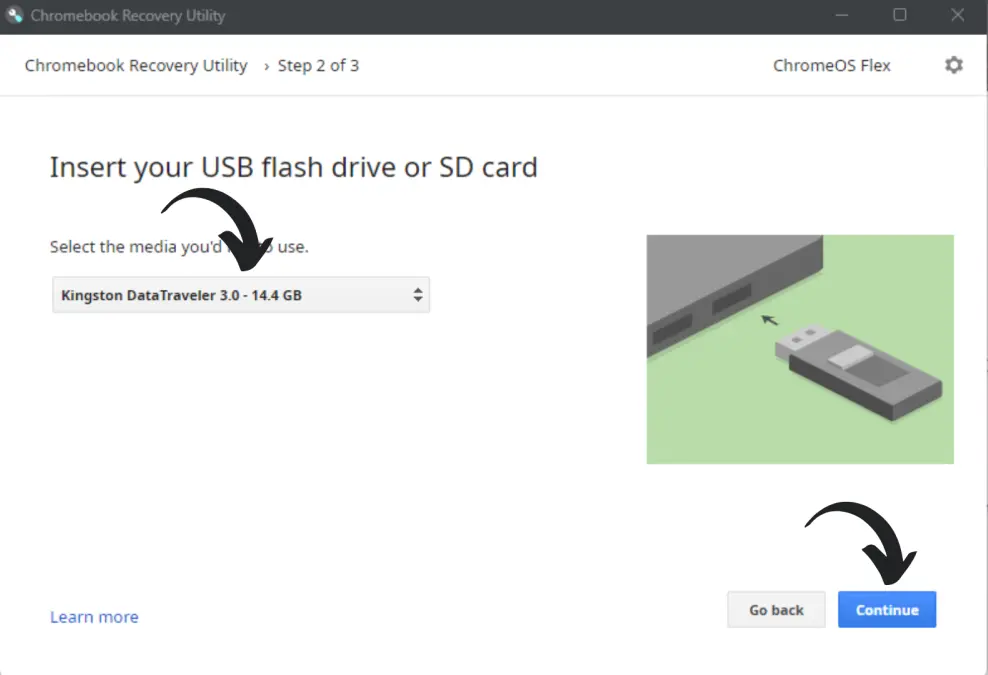 μονάδα USB με δυνατότητα εκκίνησης