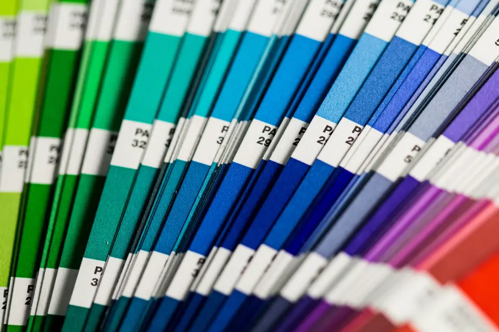 pantone color booklet