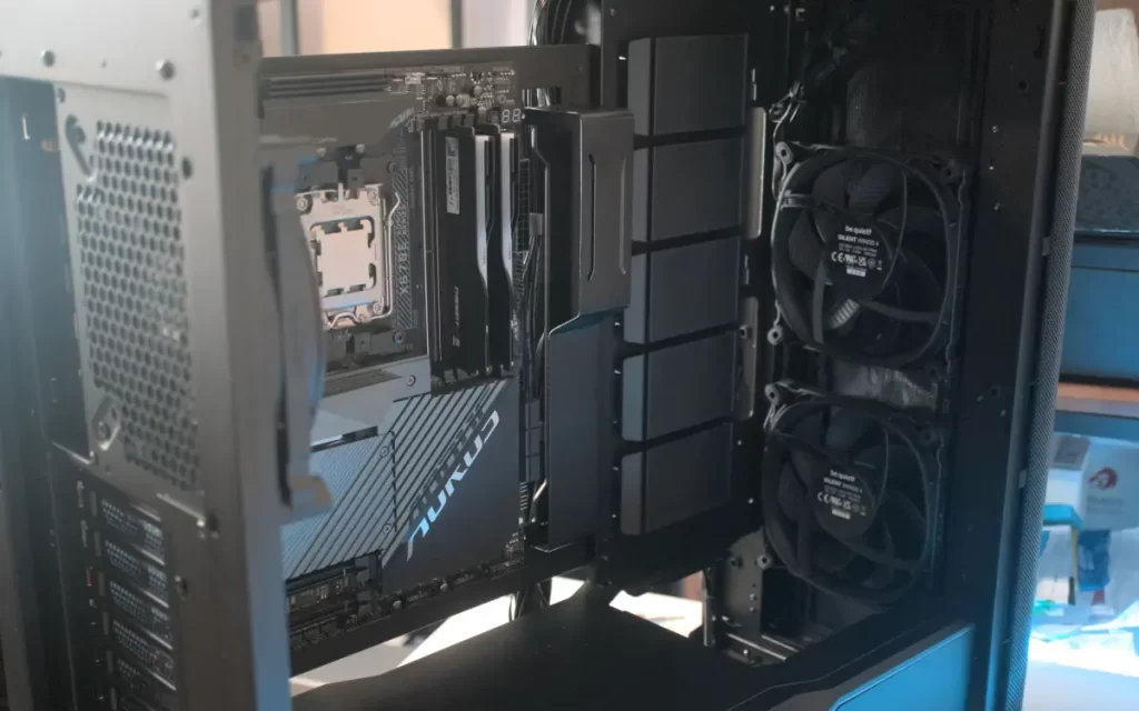 install α  new motherboard